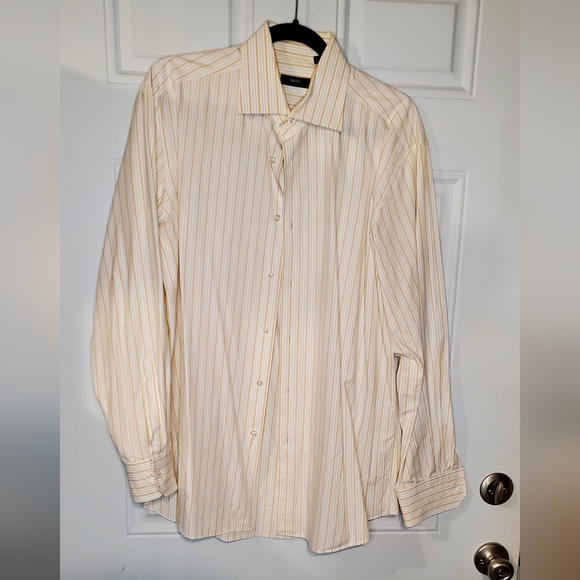 Hugo Boss Other - Hugo Boss Dress Shirt Size 16.5 34/35